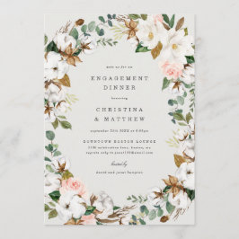 Invitación a la cena de Magnolia Engagement