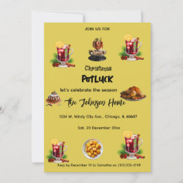 Invitación a la Cena de Navidad