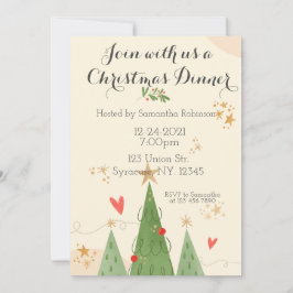 Invitación a la cena de navidades