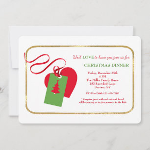 Invitación a la cena de navidades