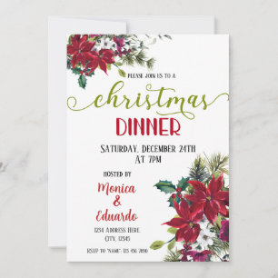 Invitación a la cena de navidades