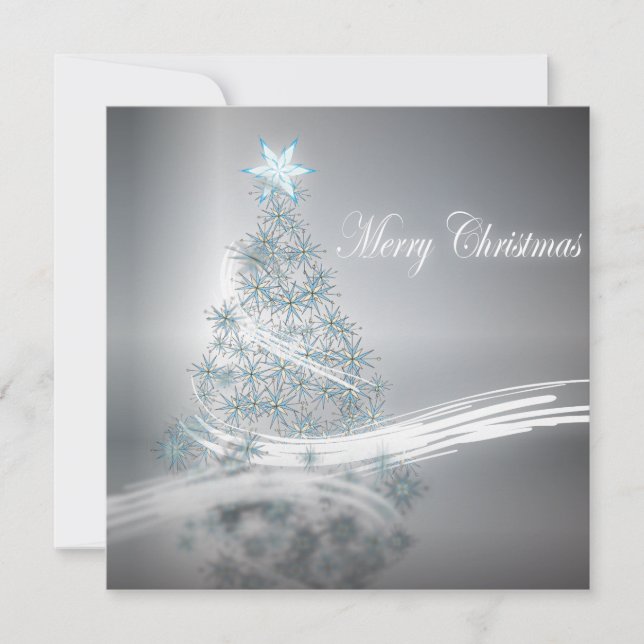 Invitación a la cena de Navidades corporativos pla (Anverso)