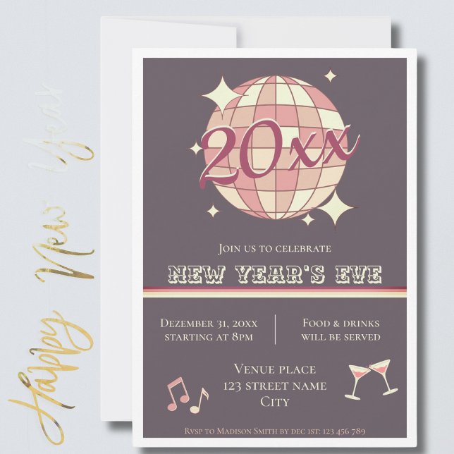 Invitación a la cena de Nochevieja 2025 (Subido por el creador)