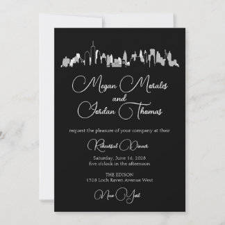 Invitación a la Cena de Rehearsal del Horizonte de