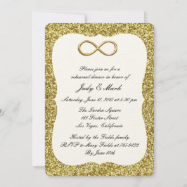 Invitación a la cena de un ensayo de infinito oro