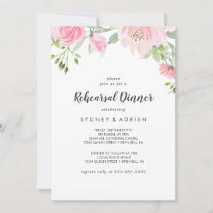 Invitación a la cena de un ensayo de polos de prim