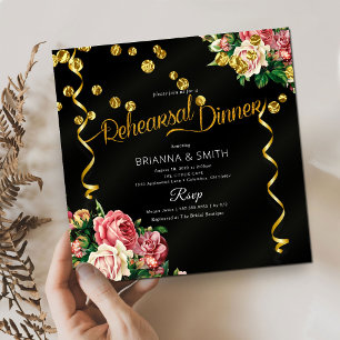 Invitación a la cena de un ensayo elegante