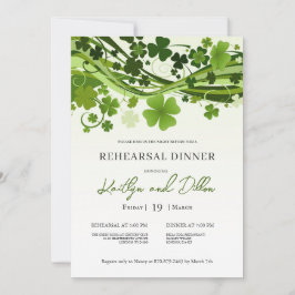 Invitación a la cena de un ensayo en irlandés de S