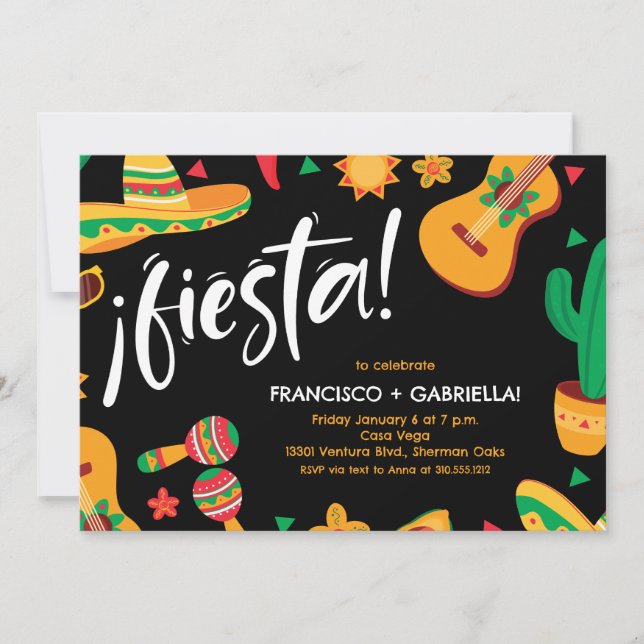 Invitación a la cena de un ensayo mexicano de Fies (Anverso)