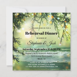 Invitación a la cena de un ensayo sobre la playa d