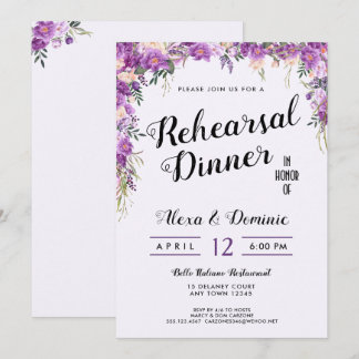 Invitación a la cena de verano Boda de primavera
