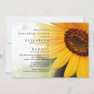 Invitación a la cena de verano de verano de giraso