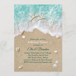 Invitación a la cena de Waves y Starfish Beach