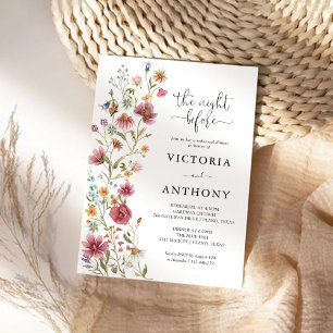 Invitación a la cena de Wildflowers