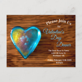 Invitación a la cena el día de San Valentín