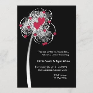 Invitación a la cena para la recuperación de árbol