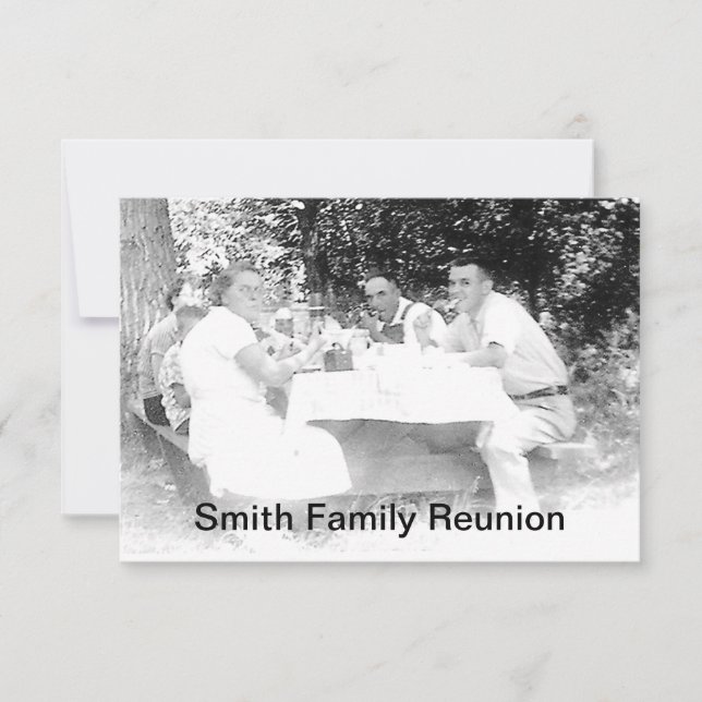 Invitación a la Cena Reunión (Anverso)