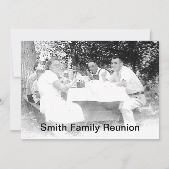 Invitación a la Cena Reunión (Anverso)