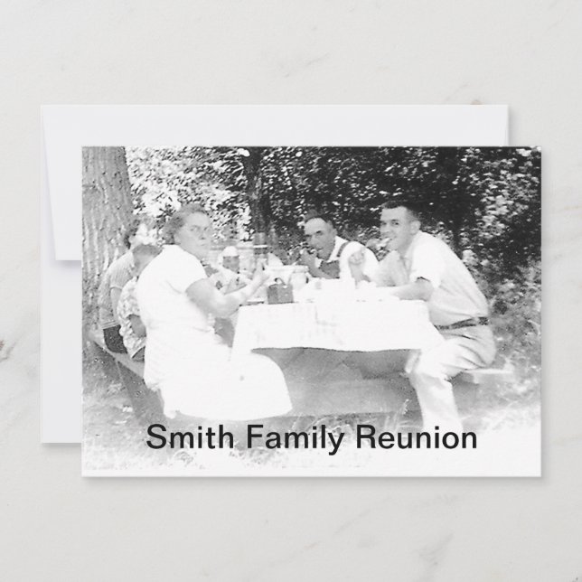 Invitación a la Cena Reunión (Anverso)