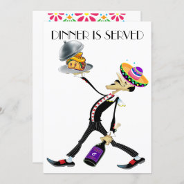 Invitación a la cena/reunión única versión 2