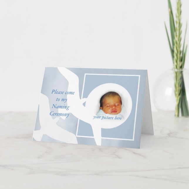 Invitación a la ceremonia de asignación de nombres (Anverso)