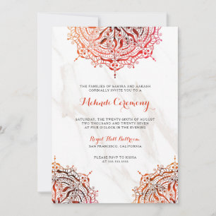 Invitación a la ceremonia de la ceremonia de Manda