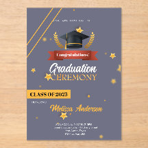 Invitación a la Ceremonia de la Clase de Oro Marin