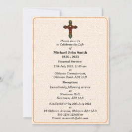 Invitación a la ceremonia de la cruz arcoiris del 