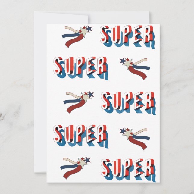 Invitación a la ceremonia de los Premios Patriótic (Anverso)