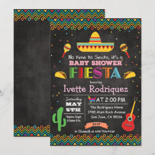Invitación a la charla de Baby Shower de Fiesta Me