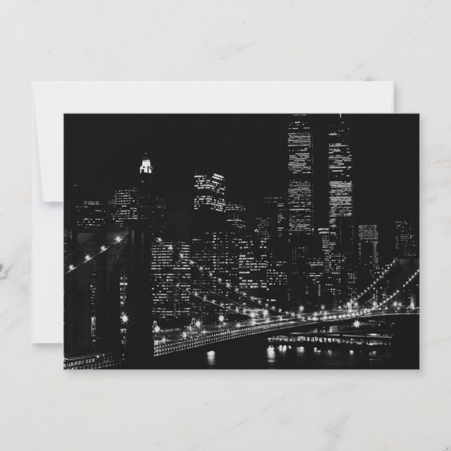 Invitación a la ciudad de Nueva York (Anverso)