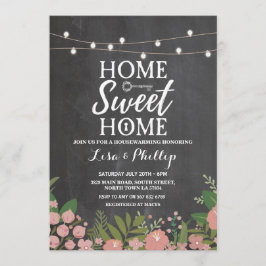 Invitación a la clave floral rústica del Fiesta qu