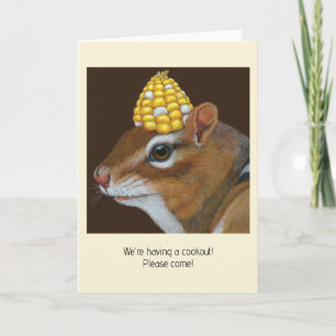 Invitación a la cocina de Chipmunk