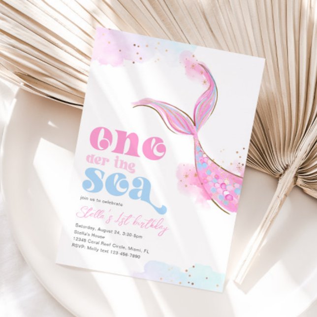 Invitación a la cola de la sirena marina (Subido por el creador)