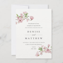 Invitación a la colección Magnolia