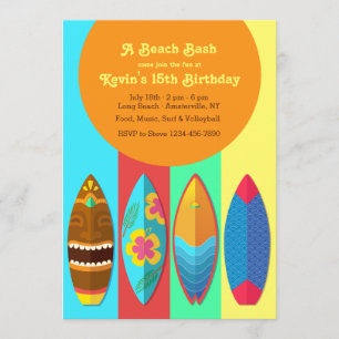 Invitación a la colección Surfboard