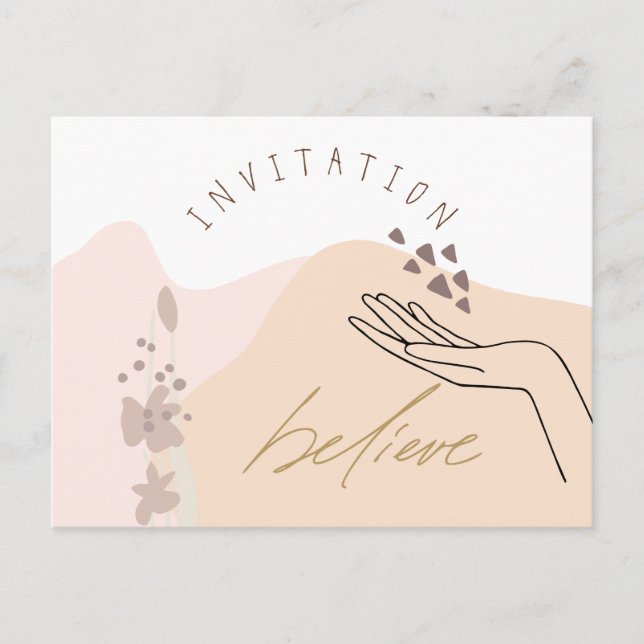 Invitación a la Compañía de Eventos Motivativos Mo (Anverso)