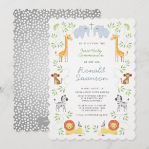 Invitación a la comunión de animales árabes de Noé
