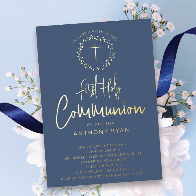 Invitación a la comunión de Azure Blessings Boys (Subido por el creador)