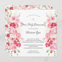 Invitación a la Comunión Floral de Flores de Prima