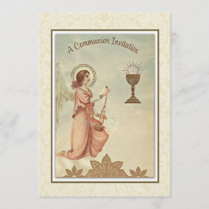 Invitación a la comunión tradicional de cosecha