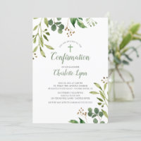 Invitación a la confirmación de la hoja de eucalip