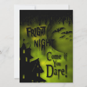 Invitación a la construcción de Halloween obsesion