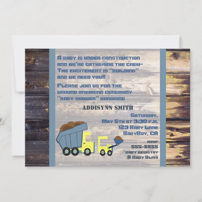 Invitación a la construcción en curso (Anverso)