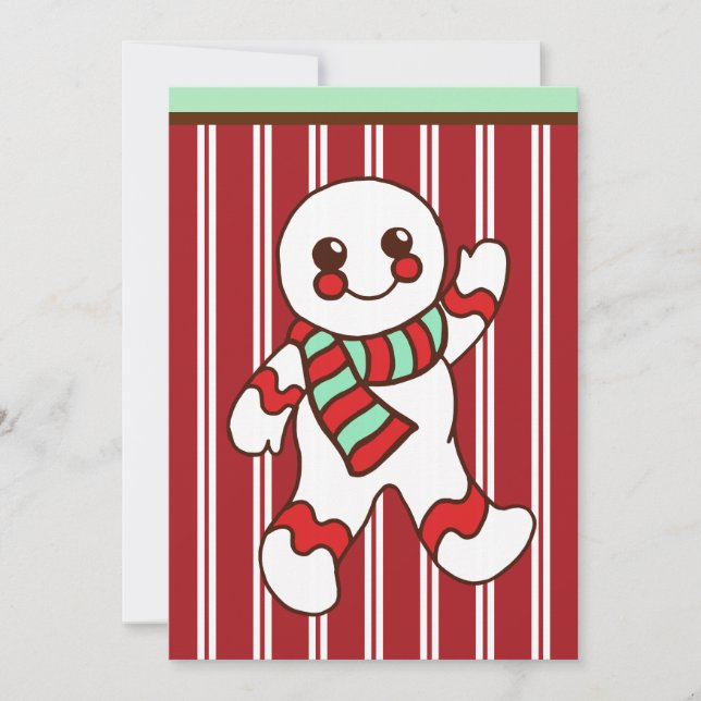 Invitación a la cookie de navidades (Anverso)