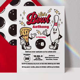 Invitación a la cosecha de bolas - Rojo