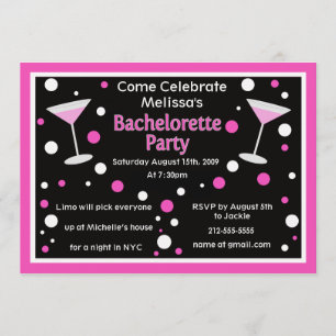 Invitación a la Cosmo Bachelorette