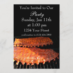 Invitación a la costilla de llama del Fiesta