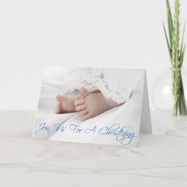 Invitación a la cristalización para el niño pequeñ (Anverso)