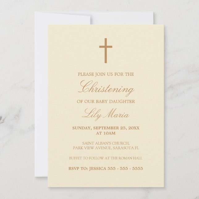 Invitación a la cristiandad con estilo de escritur (Anverso)
